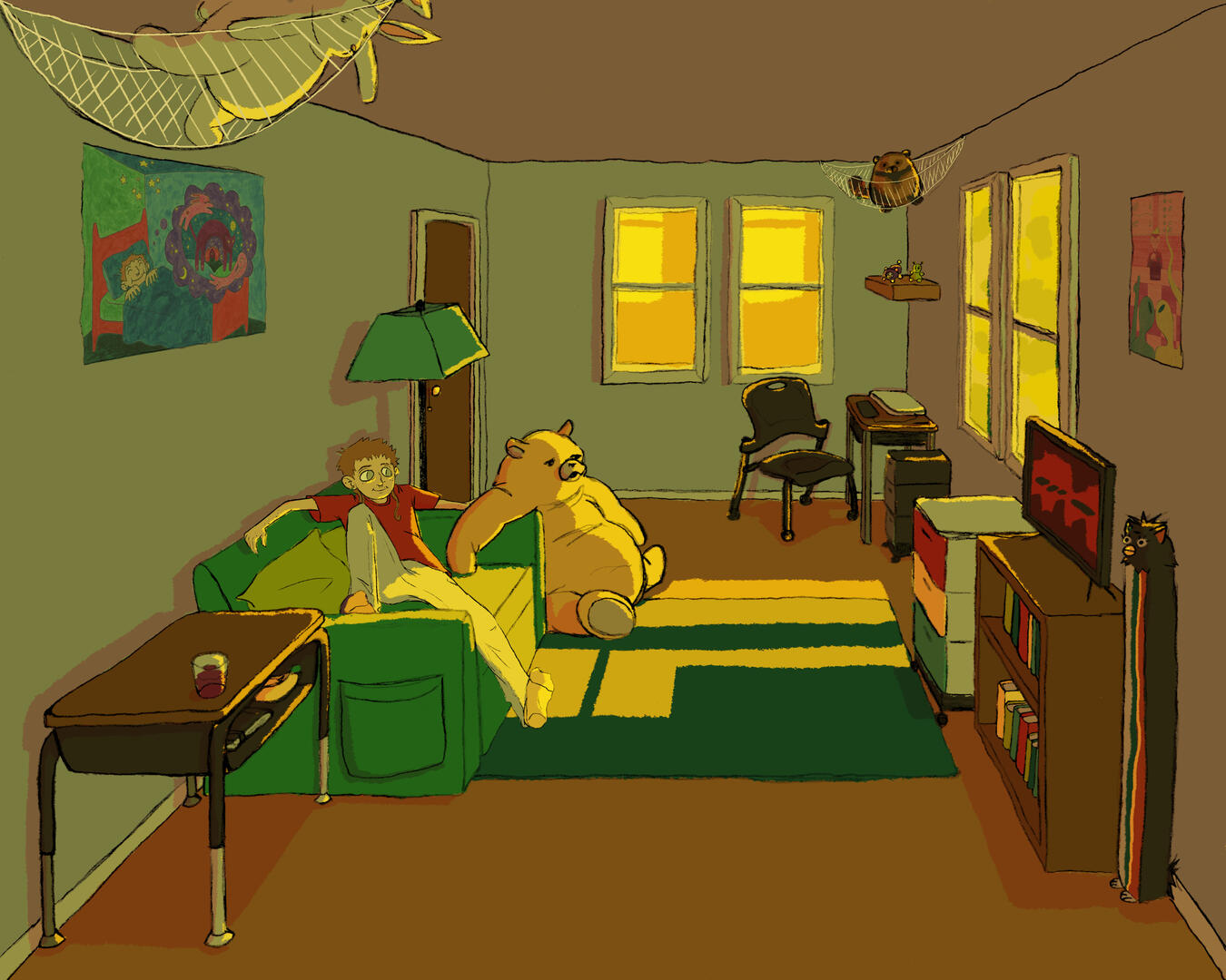 Male Living Space